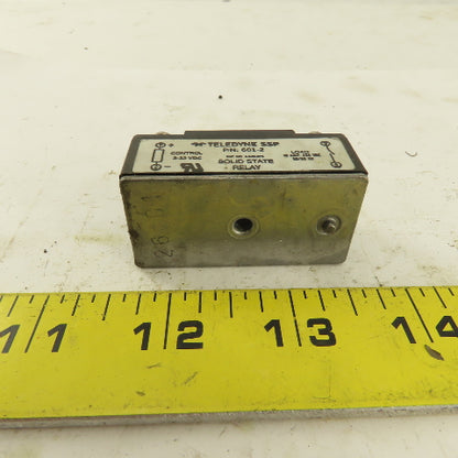 Teledyne SSP 601-2 Solid State Relay 3-32vdc 10amp