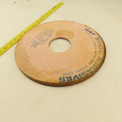 Bay State Abrasives 17A 120 N-8 VS2KS 12 x .302 x 3" Grinding Wheel 3185 RPM MAX