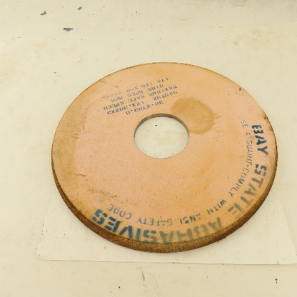 Bay State Abrasives 17A 120 N-8 VS2KS 12 x .302 x 3" Grinding Wheel 3185 RPM MAX