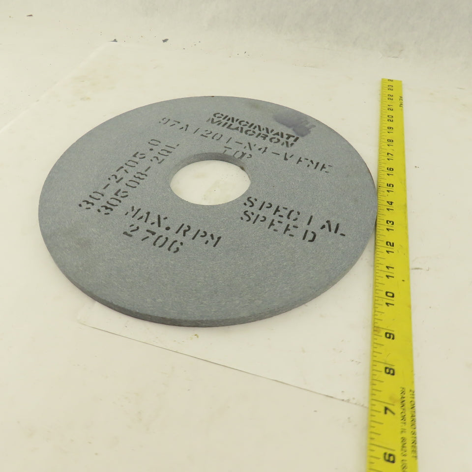 Cincinnati Milacron 97A120 1-N4-VFME 12x.365x3 Grinding Wheel 2706 MAX PRM