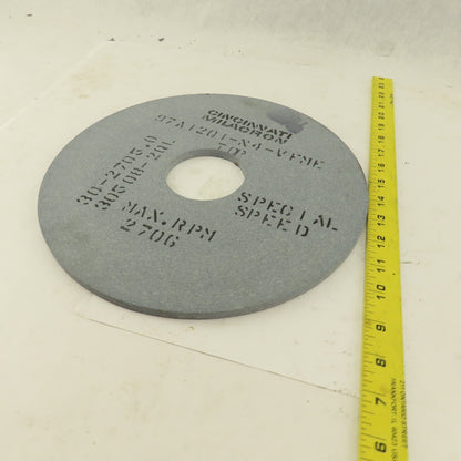 Cincinnati Milacron 97A120 1-N4-VFME 12x.365x3 Grinding Wheel 2706 MAX PRM