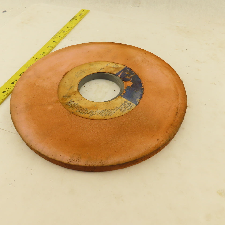 Bay State Abrasives A-120-N8-VS2KS 12" x 5/8" x 3" Grinding Wheel 3185 RPM MAX