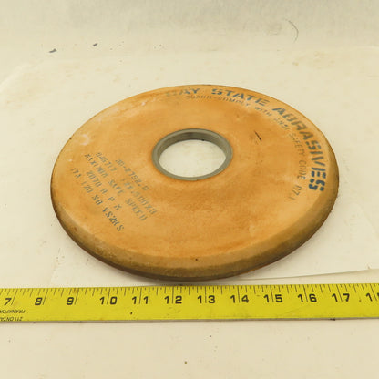 Bay State Abrasives 17A120N8VS2KS 12"x.500x3" Angled Face Grinding Wheel 2070RPM