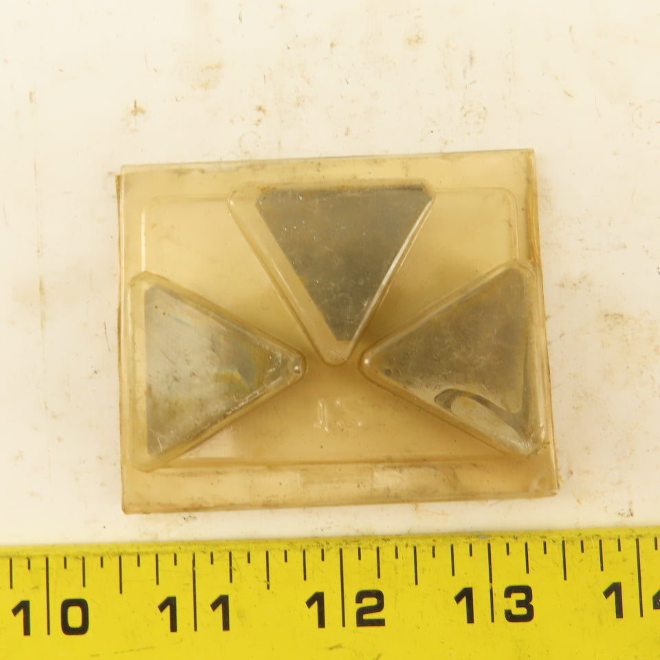 Greenleaf Carbide 2B15810 G53 Triangular Carbide Indexing Insert Cutter Lot Of 3
