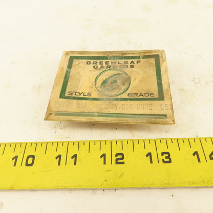 Greenleaf Carbide 2B15810 G53 Triangular Carbide Indexing Insert Cutter Lot Of 3