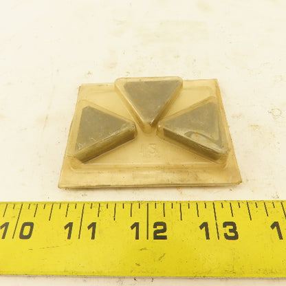 Greenleaf Carbide 2B15810 G53 Triangular Carbide Indexing Insert Cutter Lot Of 3