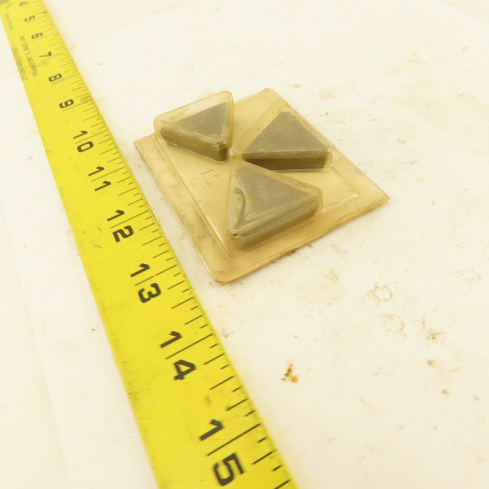 Greenleaf Carbide 2B15810 G53 Triangular Carbide Indexing Insert Cutter Lot Of 3