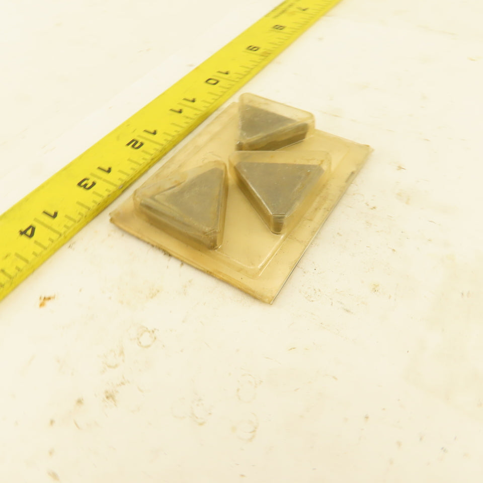Greenleaf Carbide 2B15810 G53 Triangular Carbide Indexing Insert Cutter Lot Of 3
