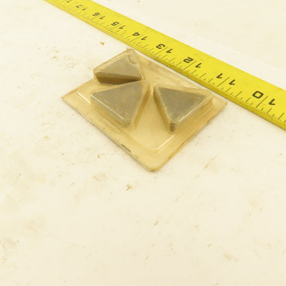 Greenleaf Carbide 2B15810 G53 Triangular Carbide Indexing Insert Cutter Lot Of 3