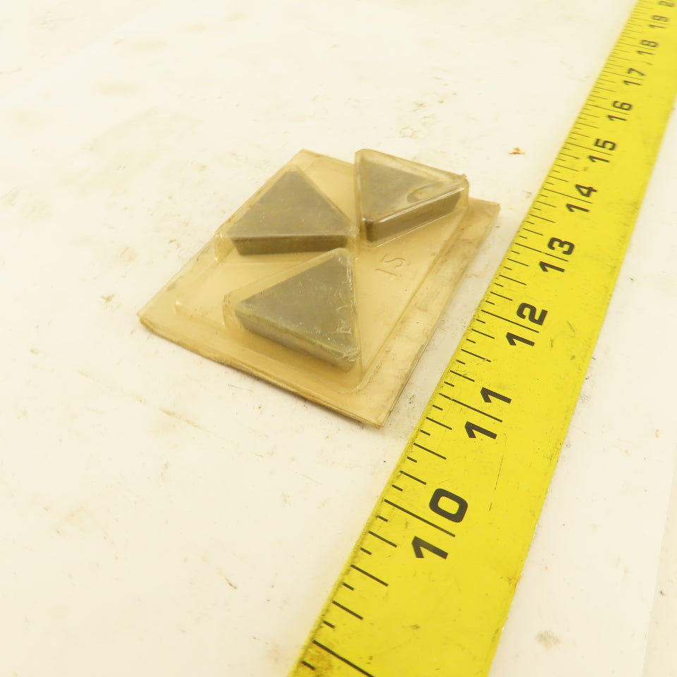 Greenleaf Carbide 2B15810 G53 Triangular Carbide Indexing Insert Cutter Lot Of 3