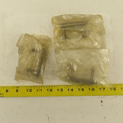 RF2080 2" Double Pitch Roller Chain Connecting Link Lot Of 3