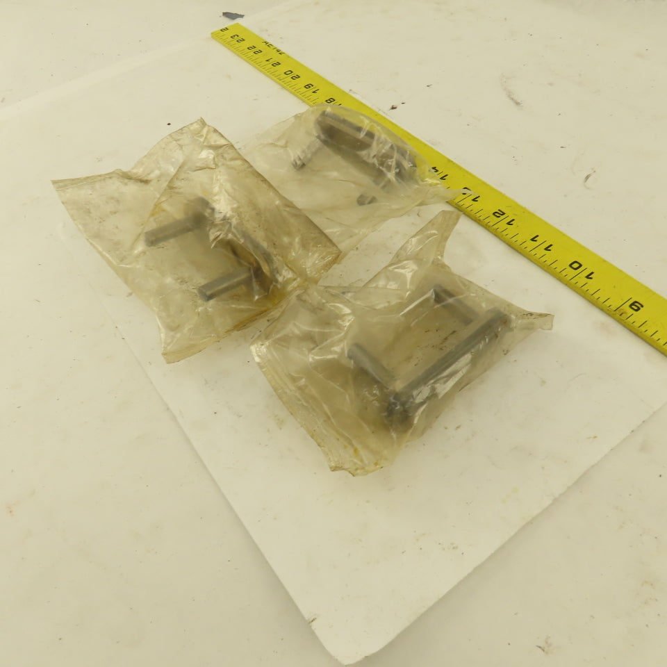 RF2080 2" Double Pitch Roller Chain Connecting Link Lot Of 3