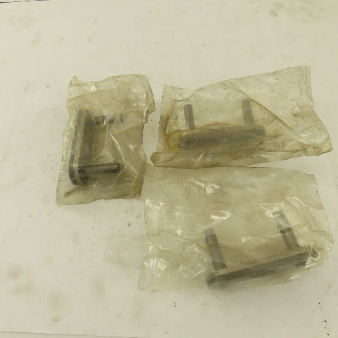 RF2080 2" Double Pitch Roller Chain Connecting Link Lot Of 3