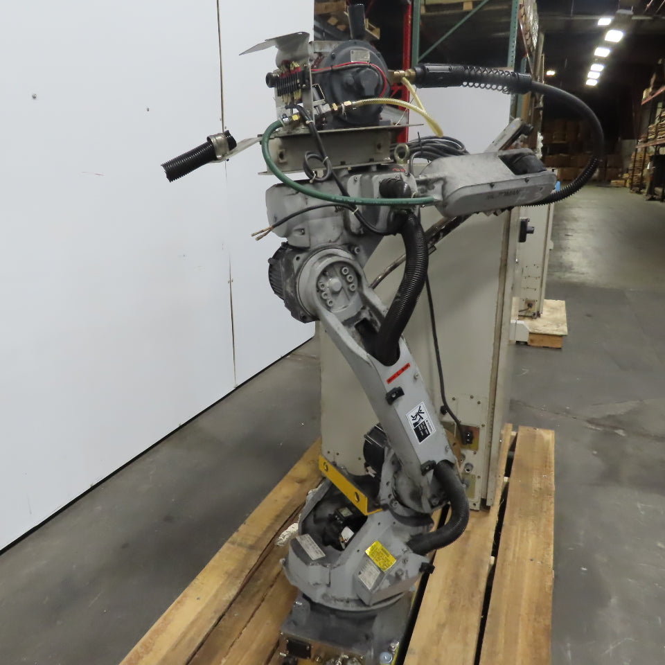 Yaskawa Motoman YR-HP6-A00 Welding Robot 6 Axis W/NX100 HP6 Controller AS IS