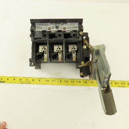 Allen Bradley 1494V-DS30 30A Disconnect Switch W/Operator Arm 600V Non Fused
