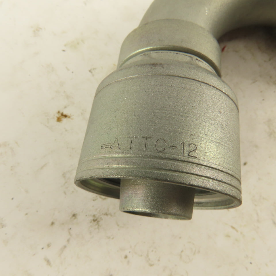 ATTC-12 3/4" Hose (-12) x 1-5/16-12 (-16) JIC Female Swivel 90° Elbow