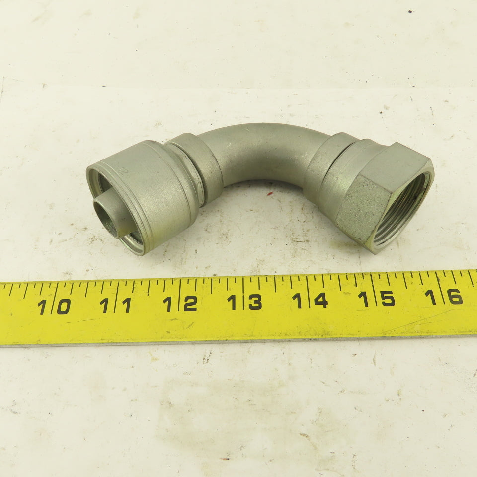 ATTC-12 3/4" Hose (-12) x 1-5/16-12 (-16) JIC Female Swivel 90° Elbow