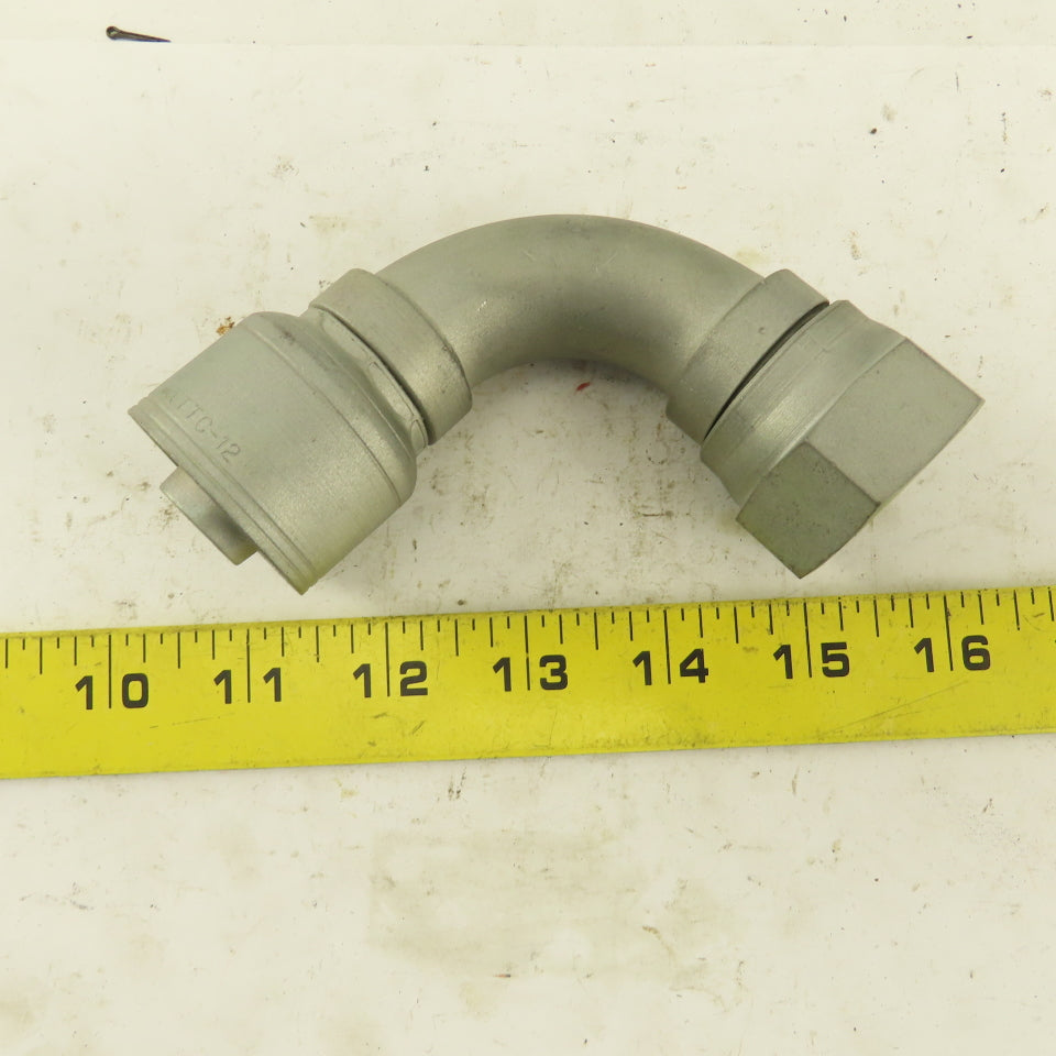 ATTC-12 3/4" Hose (-12) x 1-5/16-12 (-16) JIC Female Swivel 90° Elbow