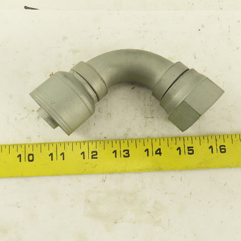 ATTC-12 3/4" Hose (-12) x 1-5/16-12 (-16) JIC Female Swivel 90° Elbow