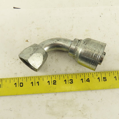 Eaton 3/4" Hose (-12) x 1-1/16-12 (-12) JIC Male 90° Elbow Hydraulic Fitting
