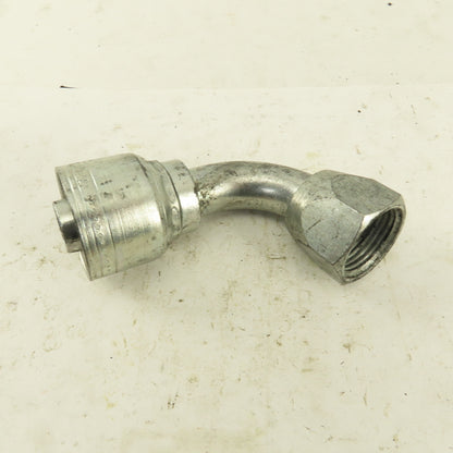 Eaton 3/4" Hose (-12) x 1-1/16-12 (-12) JIC Male 90° Elbow Hydraulic Fitting