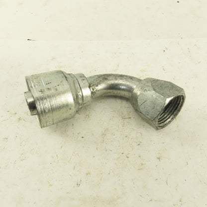 Eaton 3/4" Hose (-12) x 1-1/16-12 (-12) JIC Male 90° Elbow Hydraulic Fitting