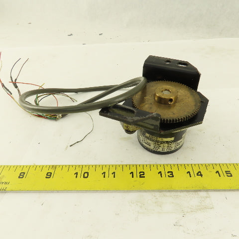 Omron E6C3-AB5B-1 Rotary Encoder 12-24 VDC Gear From MT4-170 Kitako Tool Turret