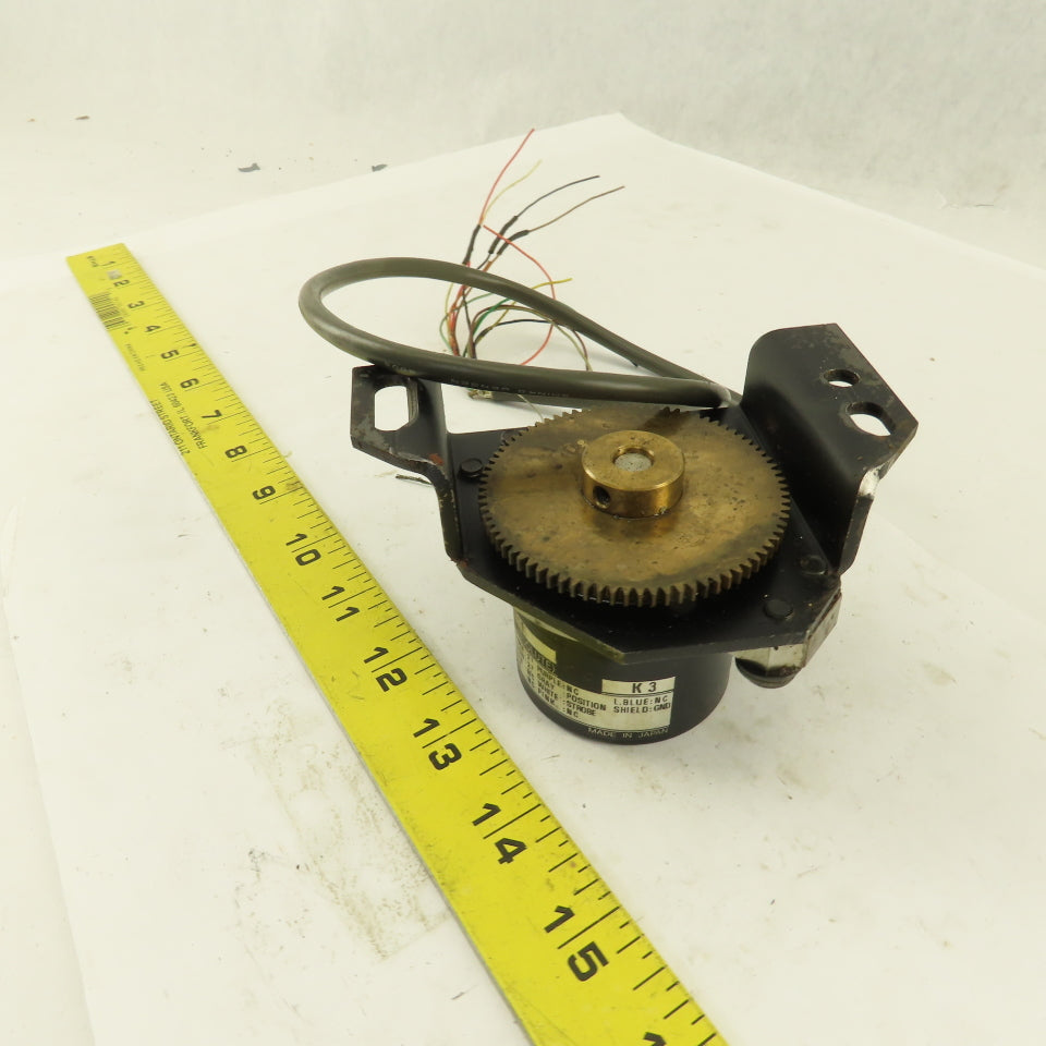 Omron E6C3-AB5B-1 Rotary Encoder 12-24 VDC Gear From MT4-170 Kitako Tool Turret