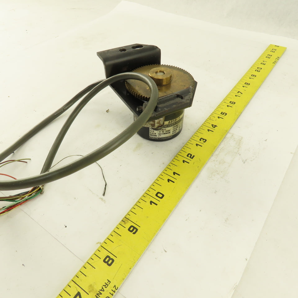 Omron E6C3-AB5B-1 Rotary Encoder 12-24 VDC Gear From MT4-170 Kitako Tool Turret