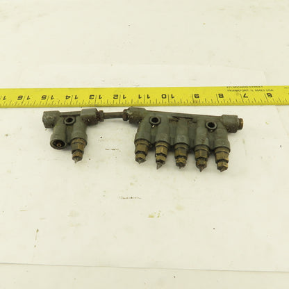 Showa DPB-15 DPB-12 5 And 2 Port Hydraulic Piston Lubricator