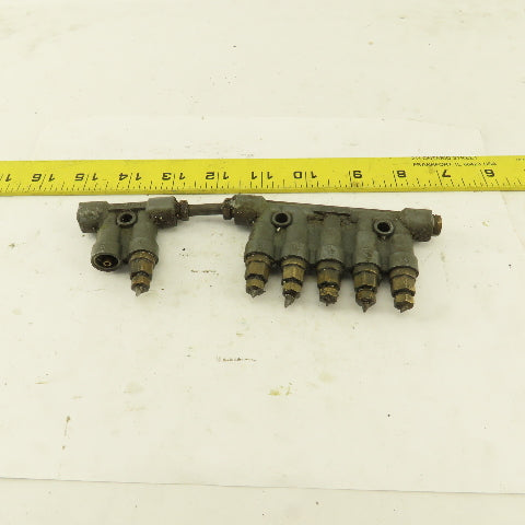 Showa DPB-15 DPB-12 5 And 2 Port Hydraulic Piston Lubricator