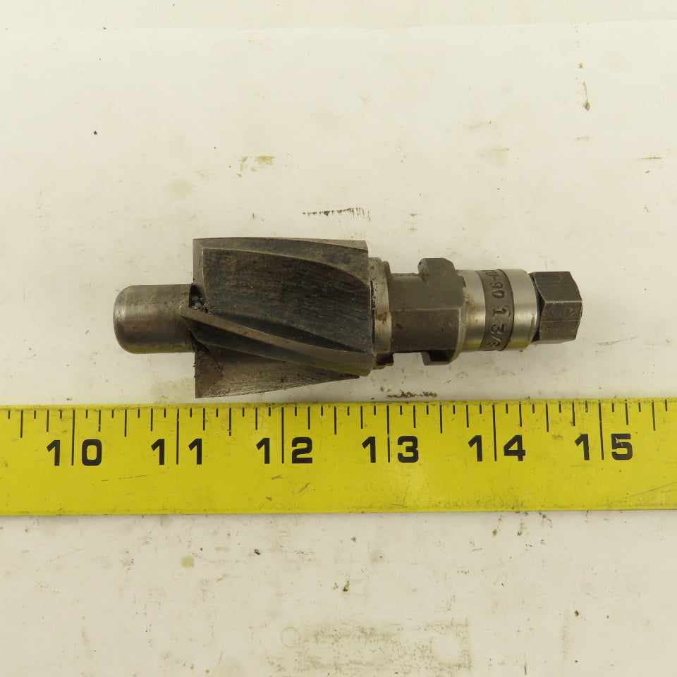MCT 5-CU-90 1-3/8" Radial Drive 4 Flute Counterbore Piloted