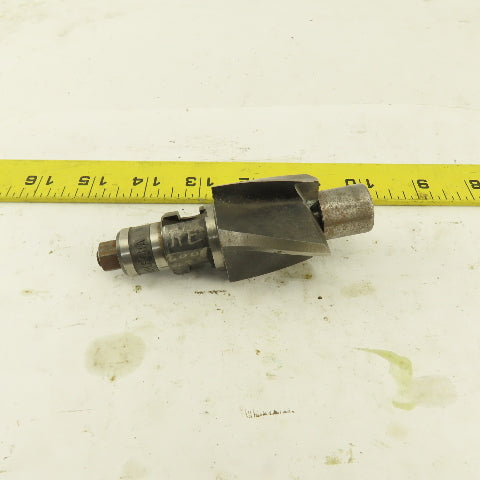 Waukesha 1-1/2" Radial Drive 4 Flute Piloted  Counterbore
