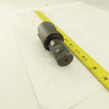 Valenite 2" Diameter 2 Flute Carbide Insert End Mill Cutter 1-1/4" Weldon Shank