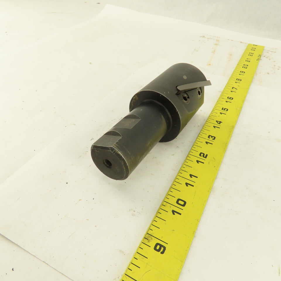 Valenite 2" Diameter 2 Flute Carbide Insert End Mill Cutter 1-1/4" Weldon Shank