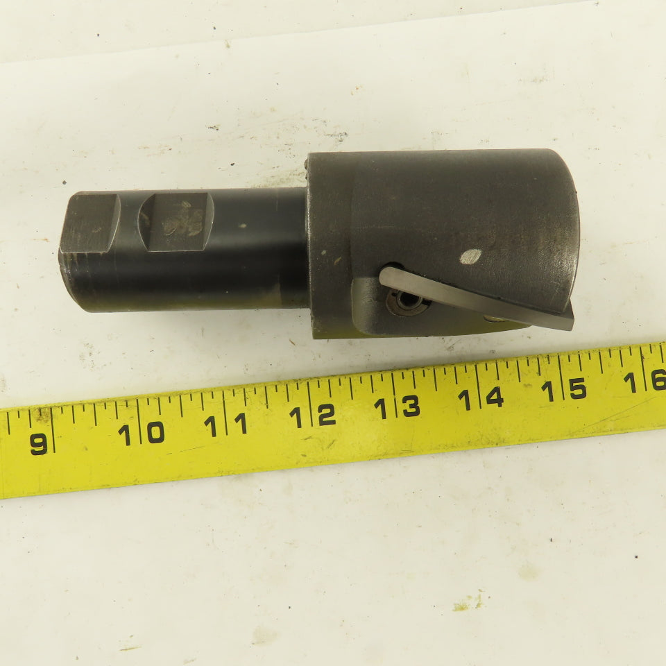 Valenite 2" Diameter 2 Flute Carbide Insert End Mill Cutter 1-1/4" Weldon Shank