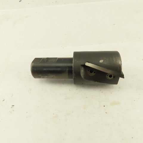 Valenite 2" Diameter 2 Flute Carbide Insert End Mill Cutter 1-1/4" Weldon Shank
