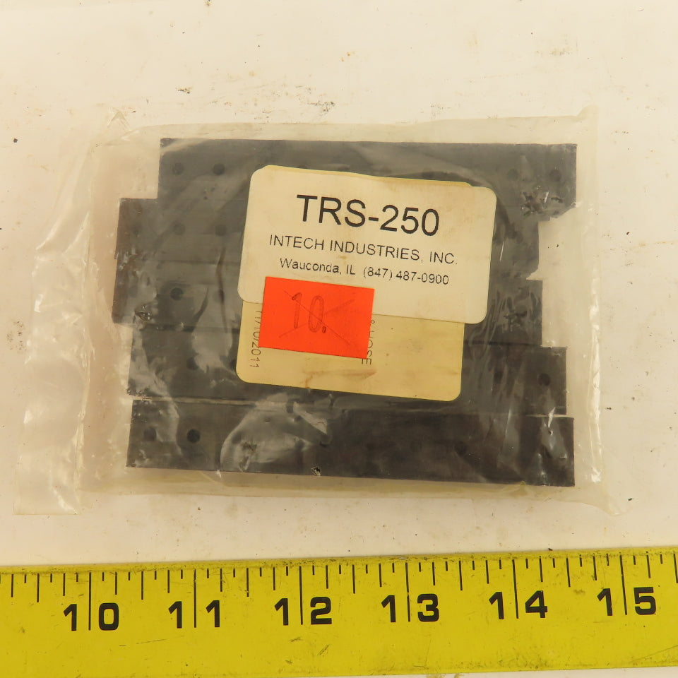 Intech TRS-250 1/4" Tube Mounting Organization Rack 10 Slot Lot Of 10