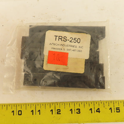 Intech TRS-250 1/4" Tube Mounting Organization Rack 10 Slot Lot Of 10