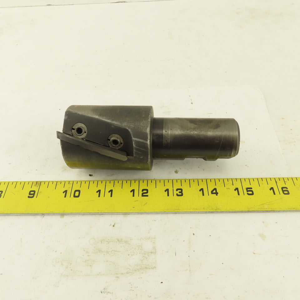 2" Diameter 2 Flute Carbide Insert End Mill Cutter 1-1/4" Weldon Shank