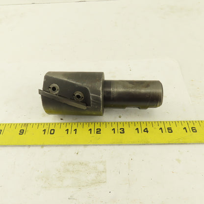 2" Diameter 2 Flute Carbide Insert End Mill Cutter 1-1/4" Weldon Shank