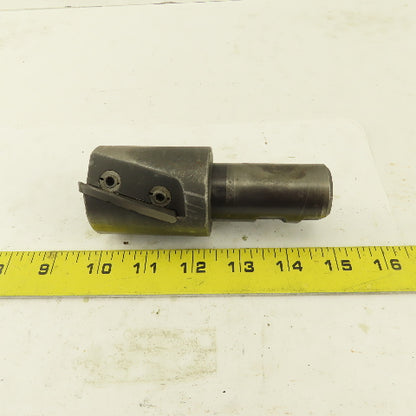 2" Diameter 2 Flute Carbide Insert End Mill Cutter 1-1/4" Weldon Shank