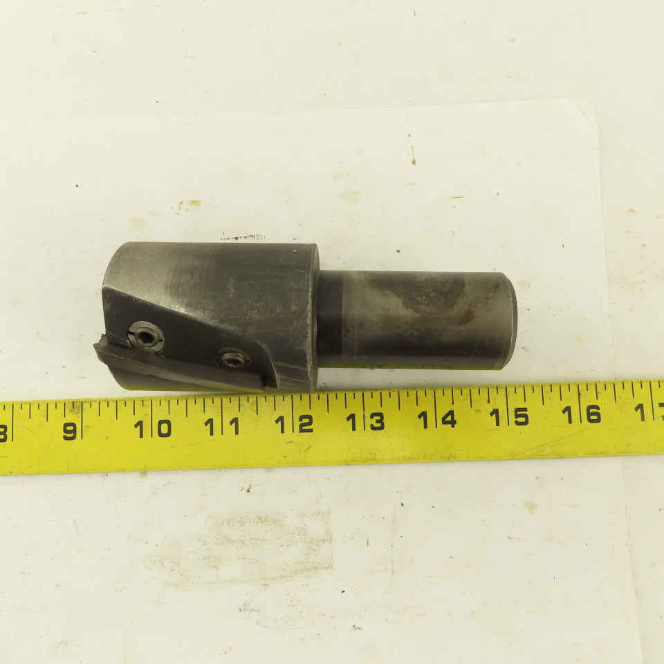 2" Diameter 2 Flute Carbide Insert End Mill Cutter 1-1/4" Weldon Shank