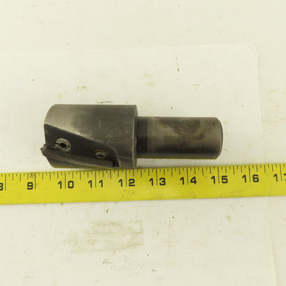 2" Diameter 2 Flute Carbide Insert End Mill Cutter 1-1/4" Weldon Shank