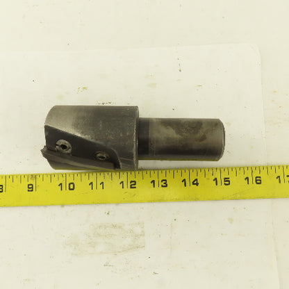 2" Diameter 2 Flute Carbide Insert End Mill Cutter 1-1/4" Weldon Shank