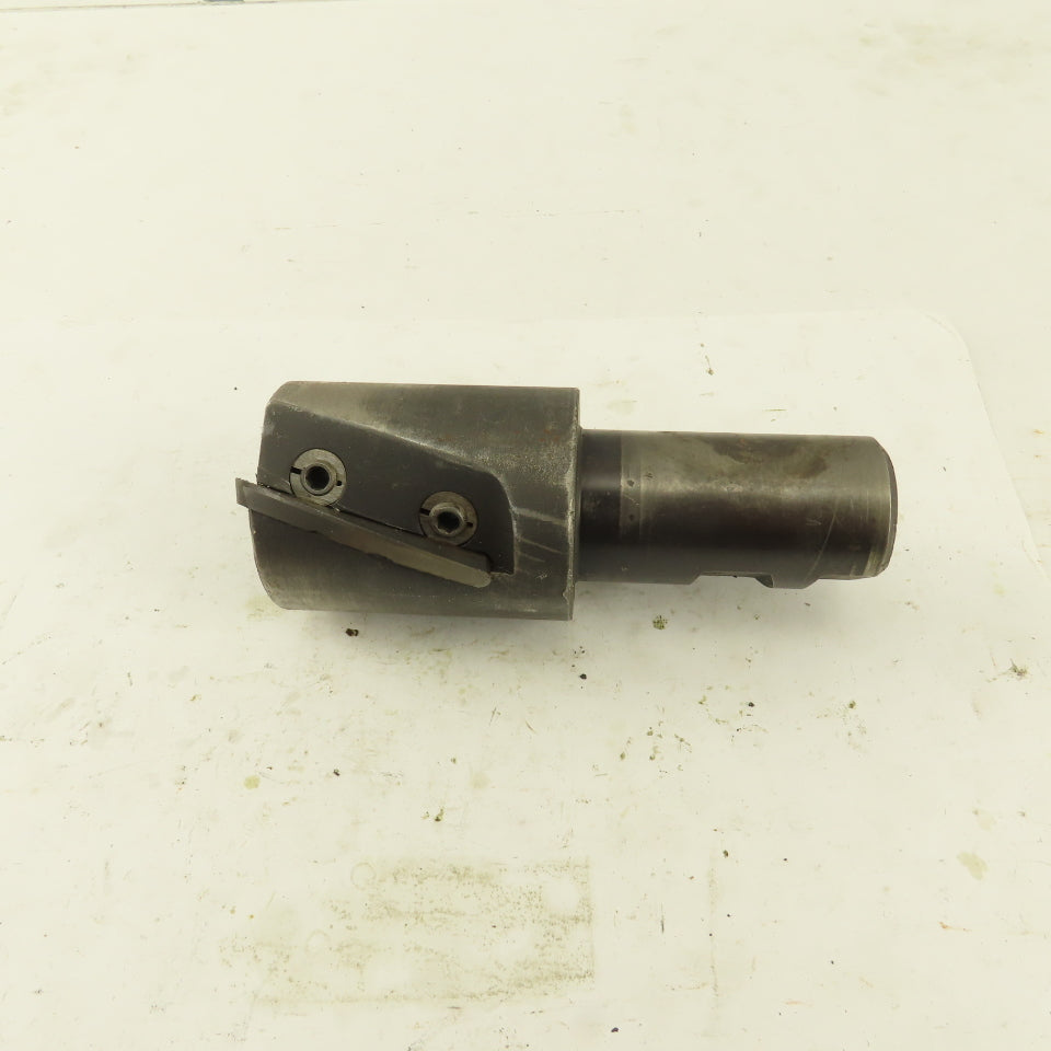 2" Diameter 2 Flute Carbide Insert End Mill Cutter 1-1/4" Weldon Shank