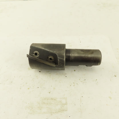 2" Diameter 2 Flute Carbide Insert End Mill Cutter 1-1/4" Weldon Shank