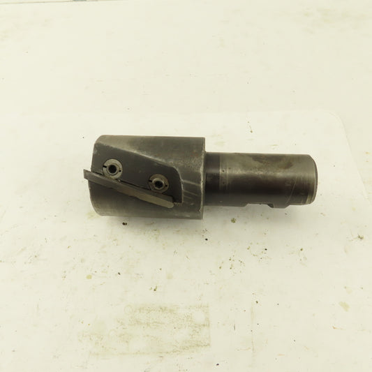 2" Diameter 2 Flute Carbide Insert End Mill Cutter 1-1/4" Weldon Shank