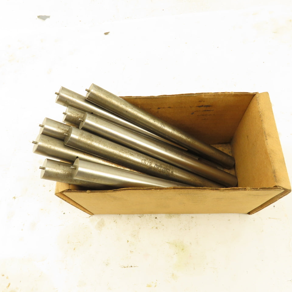 W. Lane 1/2" Metal Punch Ball Lock Shank W/ Ejector Pin 6" OAL Lot Of 9
