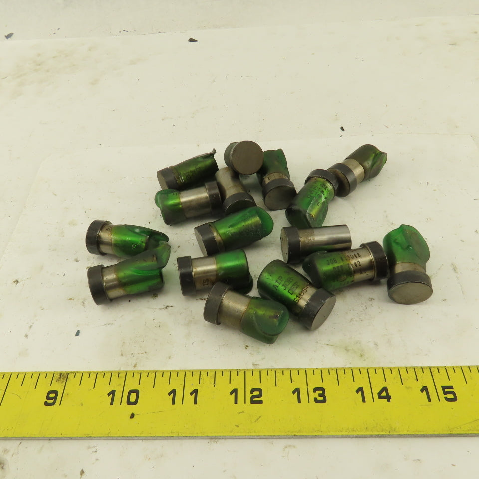5/8" Round Hole Punch Press Fit 3/4" Head x 1-1/4" OAL Lot Of 16